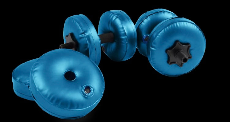 FFF Dumbbells Water Therapy Inflatable Travel Adjustable Weight 16 lbs AB2